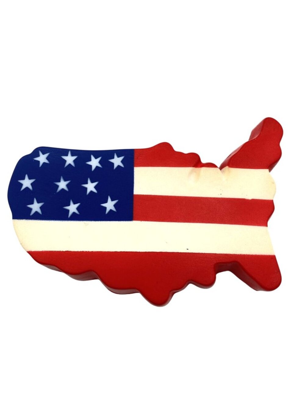 USA Map Shaped Stress Reliever American Flag U.S. Customs And Border Protection
